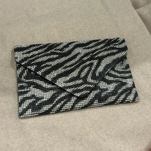 Judith Leiber Couture Rhinestone Envelope Clutch